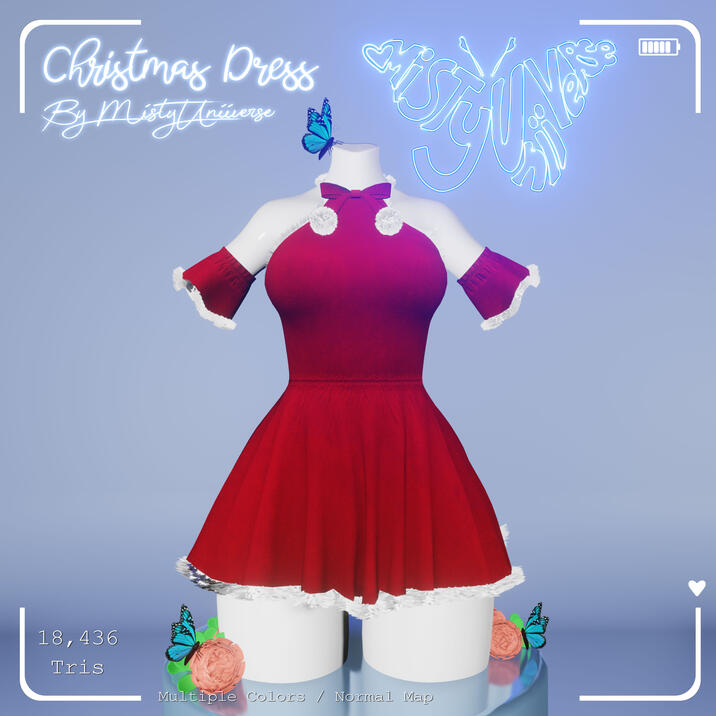 Vrchat Christmas Dress